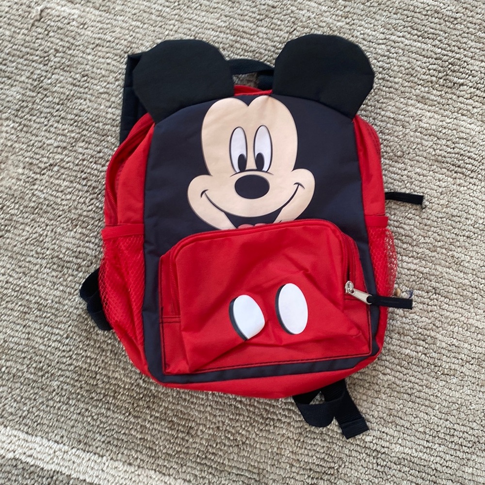 Mickey Mouse Disney Big Face 14" School Backpack